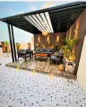 برجولات حدائق جدة