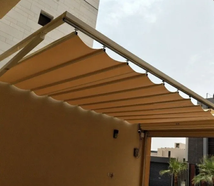 تركيب مظلات متحركة ولكسان في جدة ومكة والطائف 