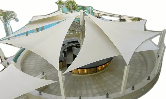 تركيب مظلات شد إنشائي – تصميمات عصرية ومتينة حسب الطلب بجدة ومكة والطائف 